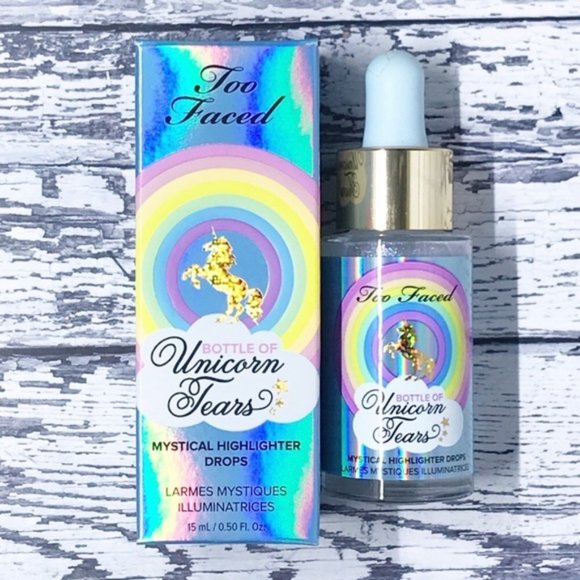 Too Faced Other - NEW Too Faced Unicorn Tears Highlighter Drops BNIB